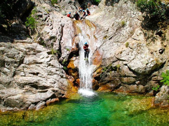 Canyoning en Corse