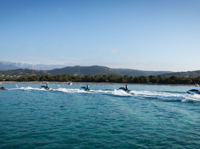 Jetski en Corse